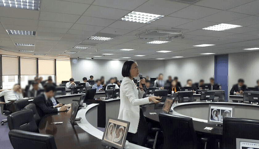 이어 테라피 진행 사진 4