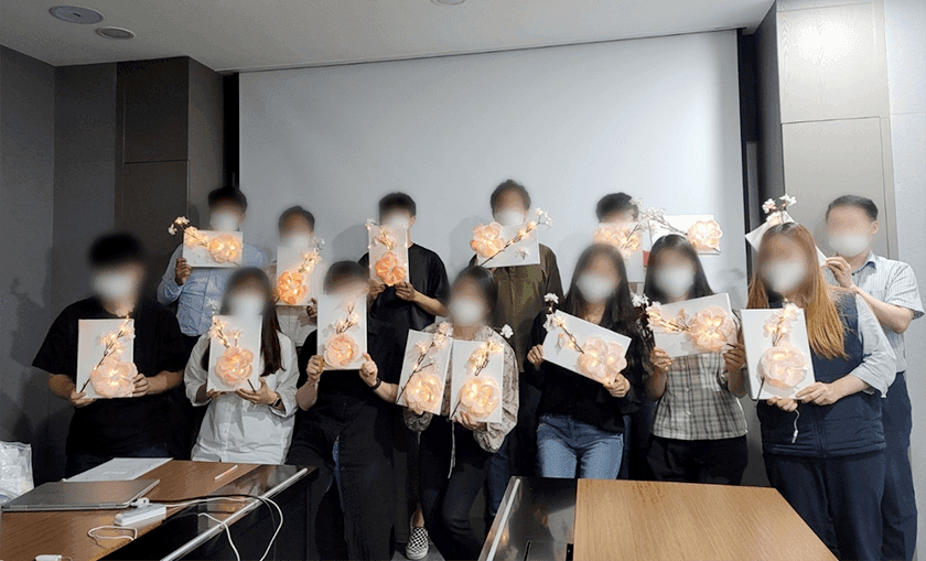 벚꽃 무드등 상품 이미지 4