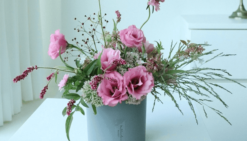 꽃꽂이 클래스 진행 사진 6