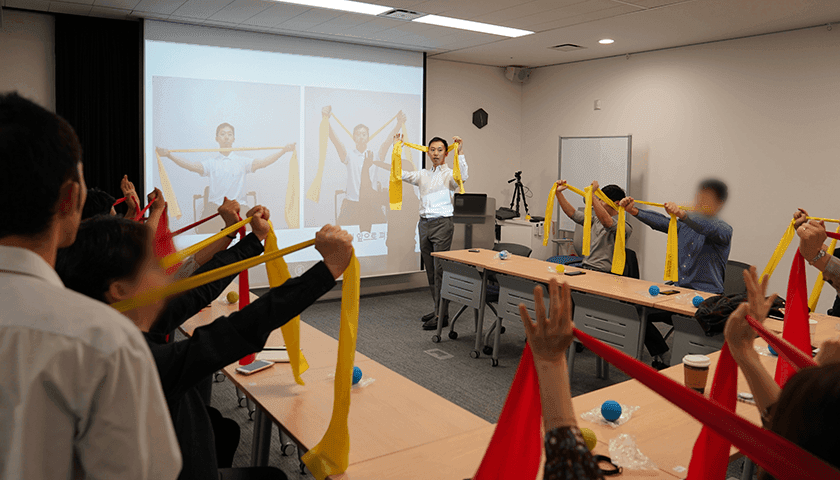 통증예방클리닉 진행 사진 2