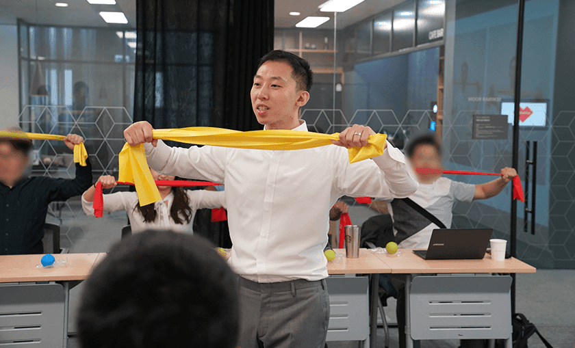 통증예방클리닉 진행 사진 3