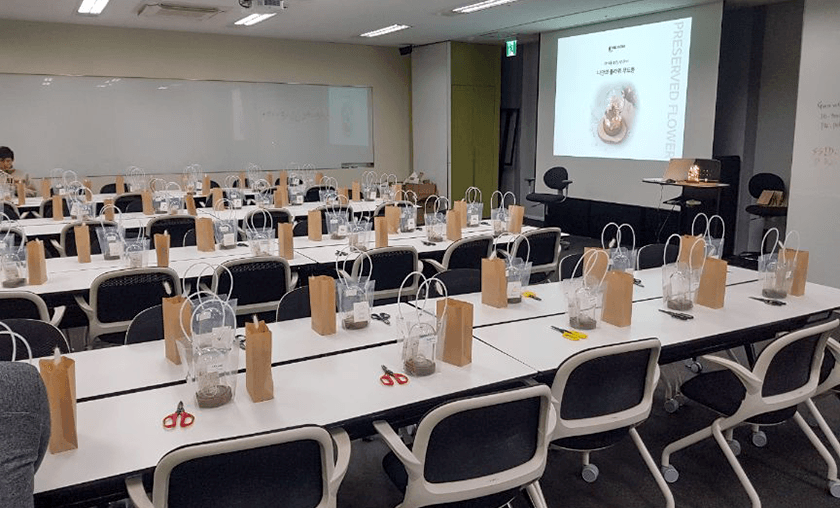 프리저브드 플라워 무드등-image-1