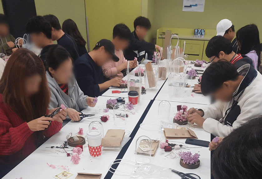 프리저브드 플라워 무드등-image-2