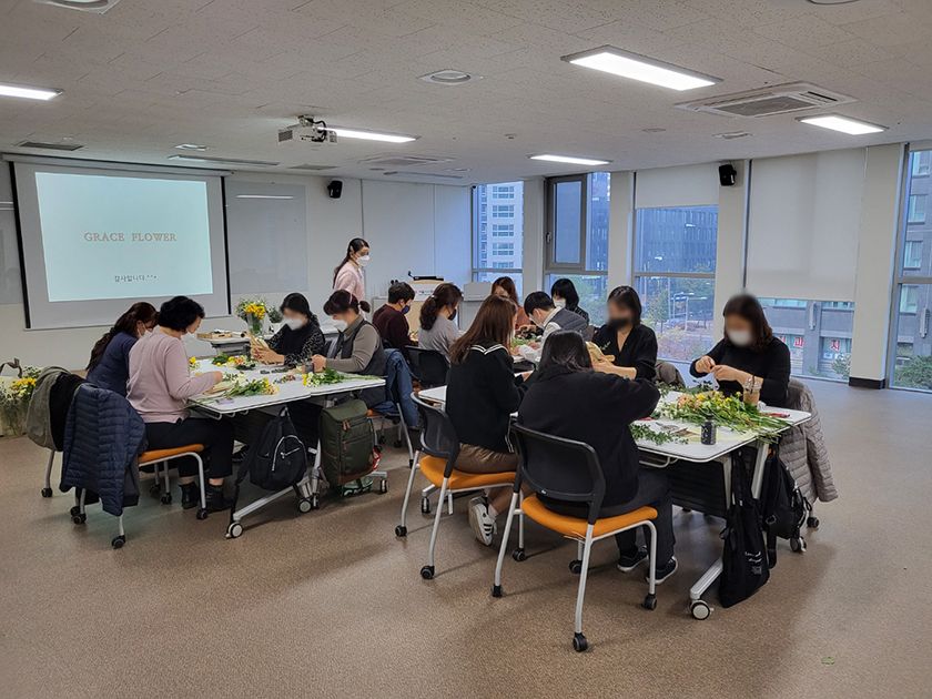 플라워 미니 화환 상품 이미지 3