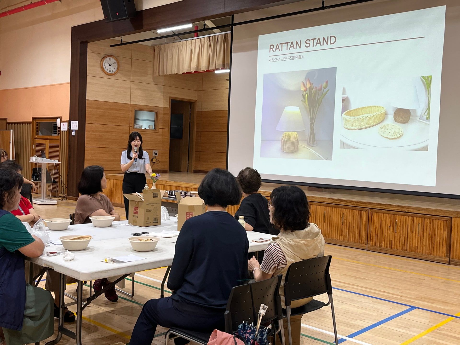 손끝에서 피어나는 감성 라탄 무드등 상품 이미지 6