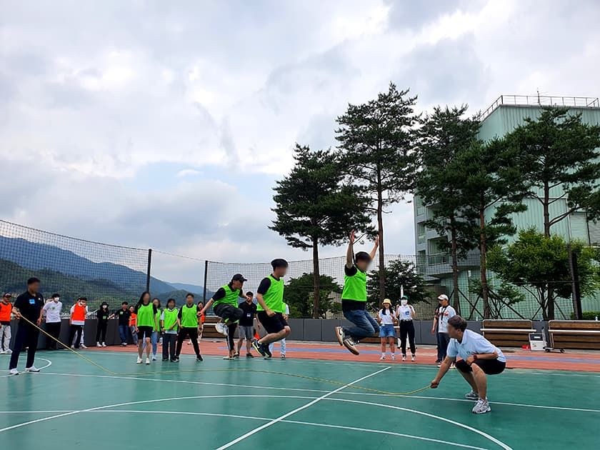 단체미션 체육대회 진행 사진 4