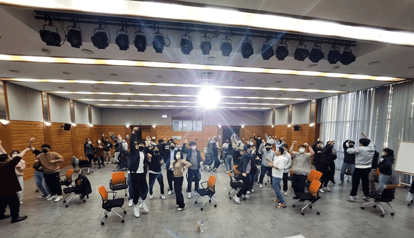 뿅뿅 기업오락실 진행 사진 2