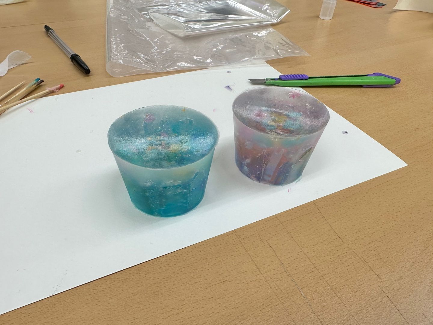 탄생석 비누 워크숍 진행 사진 3