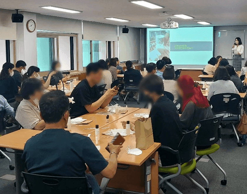 제로웨이스트 샴푸바 진행 사진 2