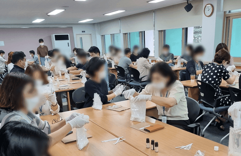 제로웨이스트 샴푸바 진행 사진 3