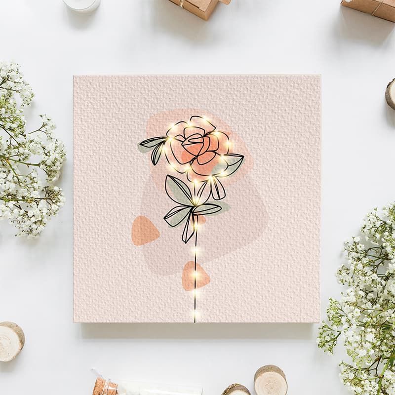 크리스마스 페인팅 조명 진행 사진 3