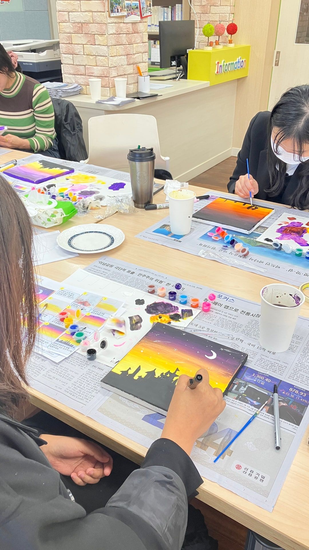 크리스마스 페인팅 조명 상품 이미지 6