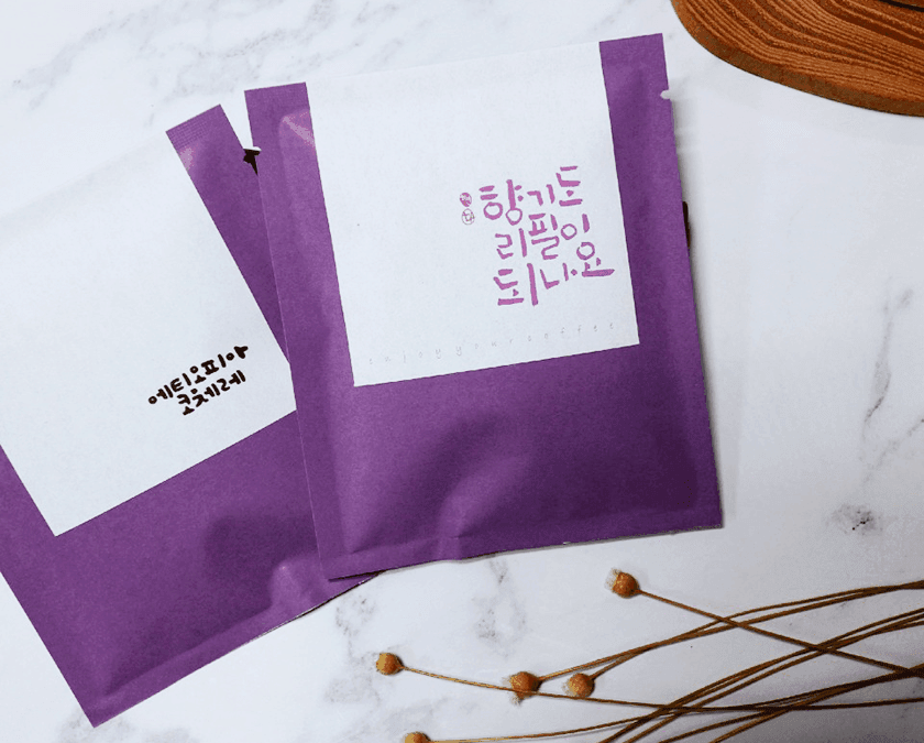 캘리그라피 드립백커피 상품 이미지 5
