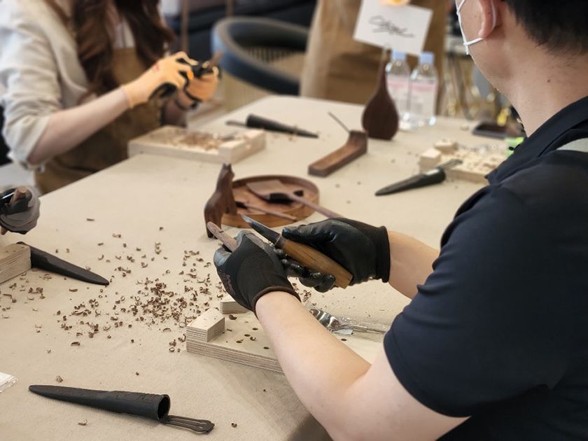 우드카빙 수저세트 상품 이미지 3