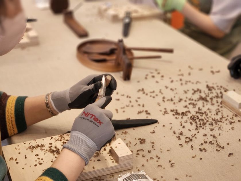 우드카빙 수저세트 상품 이미지 4