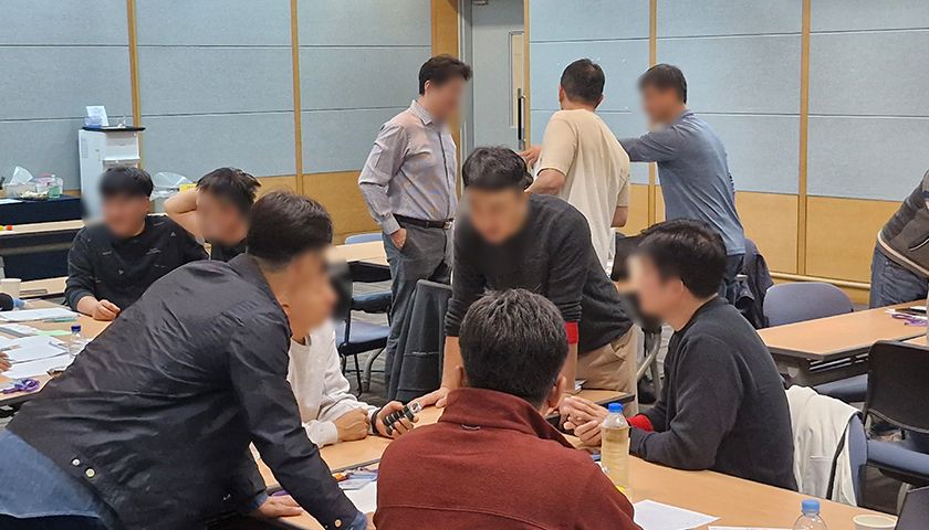 팀 서바이벌 진행 사진 3