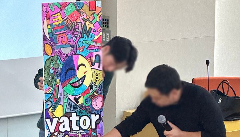 비전 그래피티 진행 사진 6