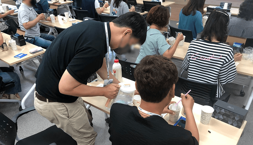 나만의 홈 카페 클래스 진행 사진 4