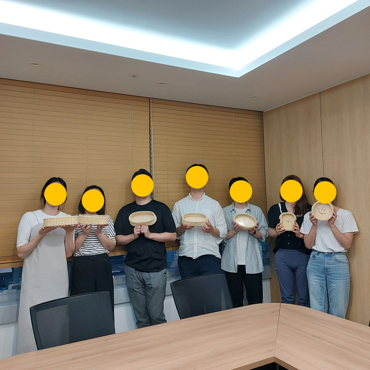 감성 라탄 트레이-image-1