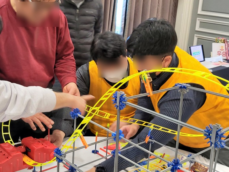 롤러코스터 만들기 진행 사진 2