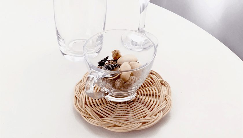 감성 라탄 티코스터 상품 이미지 4