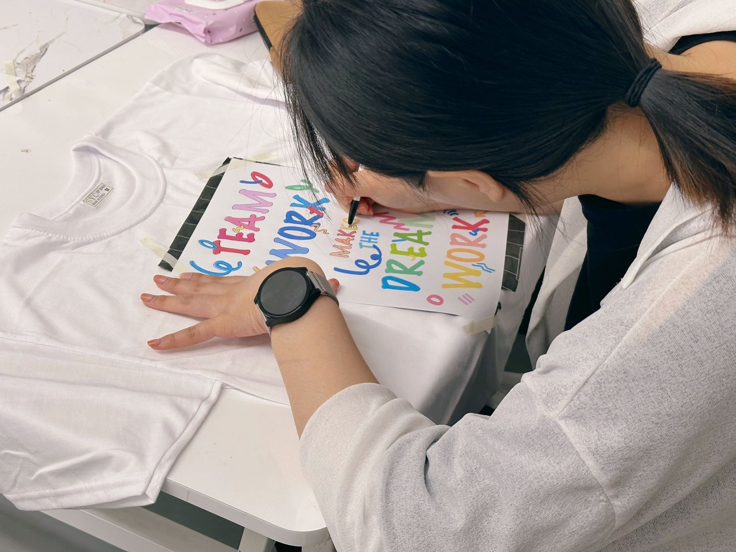 비전 티셔츠 페인팅 상품 이미지 6