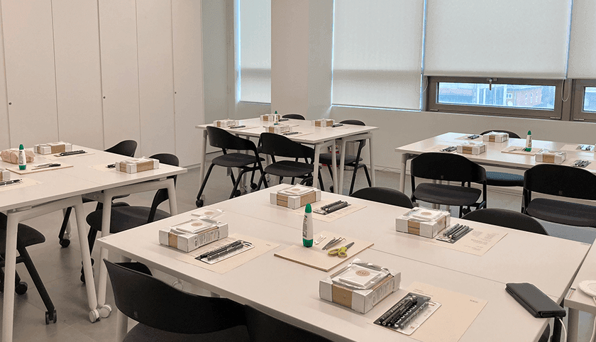 캘리압화액자 진행 사진 3