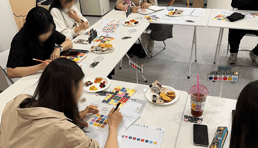 우리 팀 사용설명서 팀빌딩 by 컬러 DNA 진행 사진 3