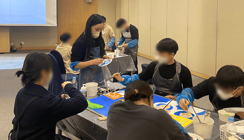 비전 로고 페인팅 상품 이미지 6