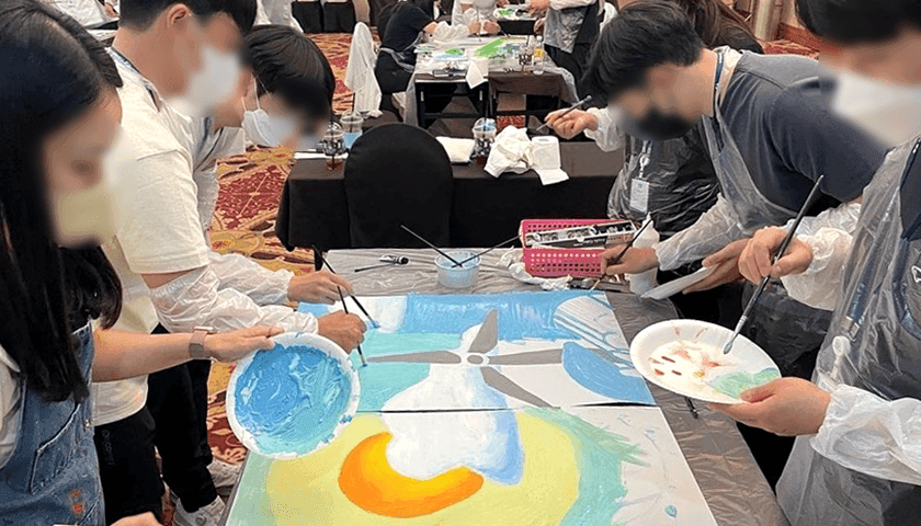 비전 로고 페인팅 상품 이미지 7