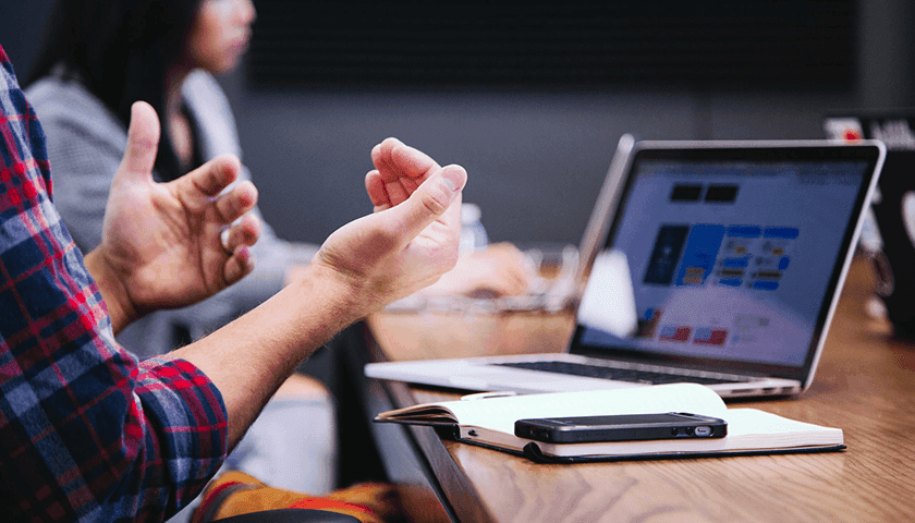 조직문화 스토리 시뮬레이션 진행 사진 2