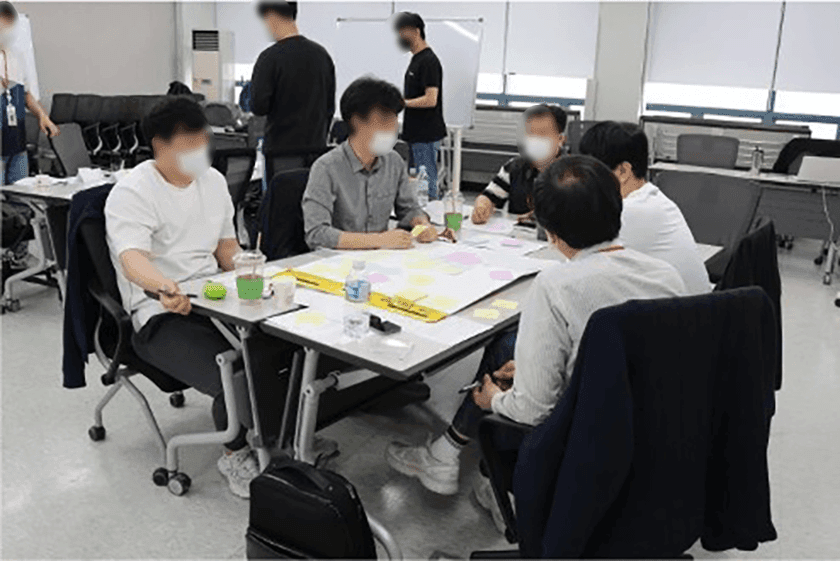 조직문화 스토리 시뮬레이션 진행 사진 4