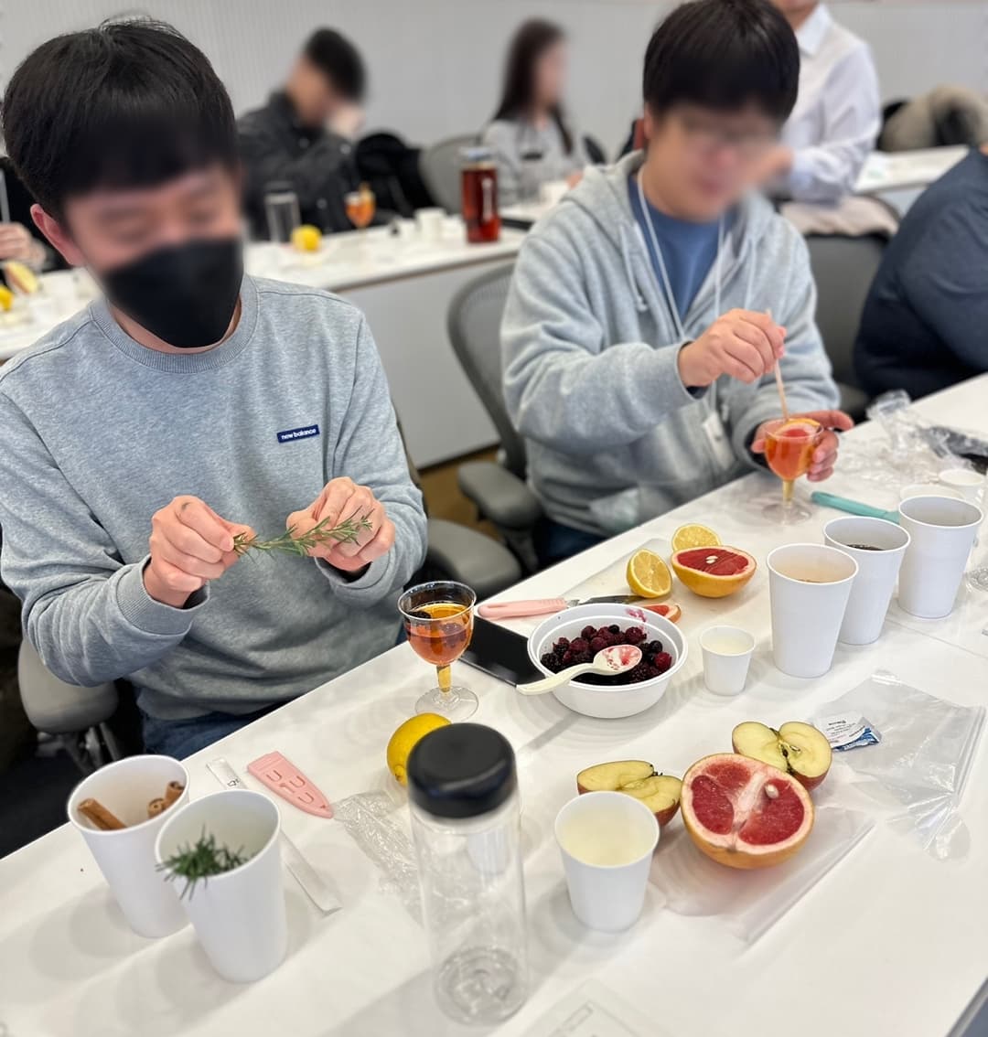 논알코올 티 칵테일 협업 미션 조직 활성화 진행 사진 2