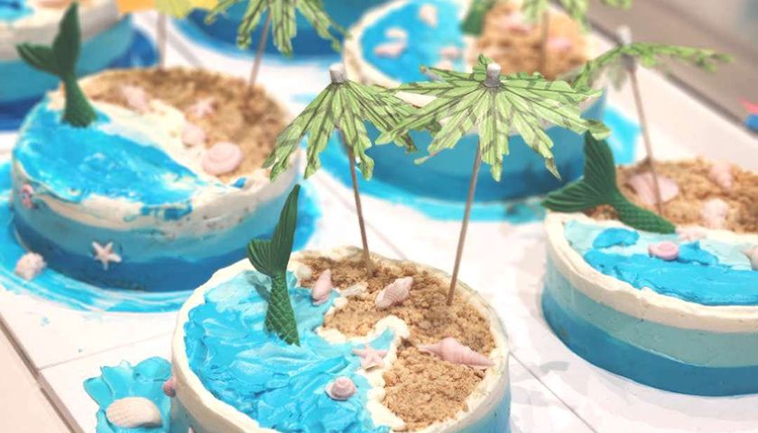 바다 케이크 진행 사진 2