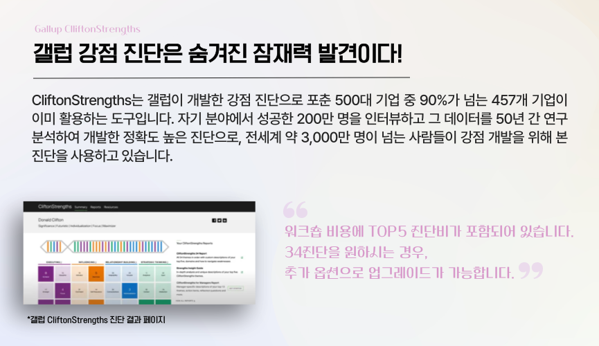 강점 활용 리더십 역량 강화 진행 사진 1