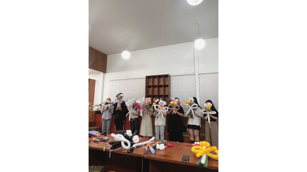 요술풍선 꽃다발 진행 사진 4