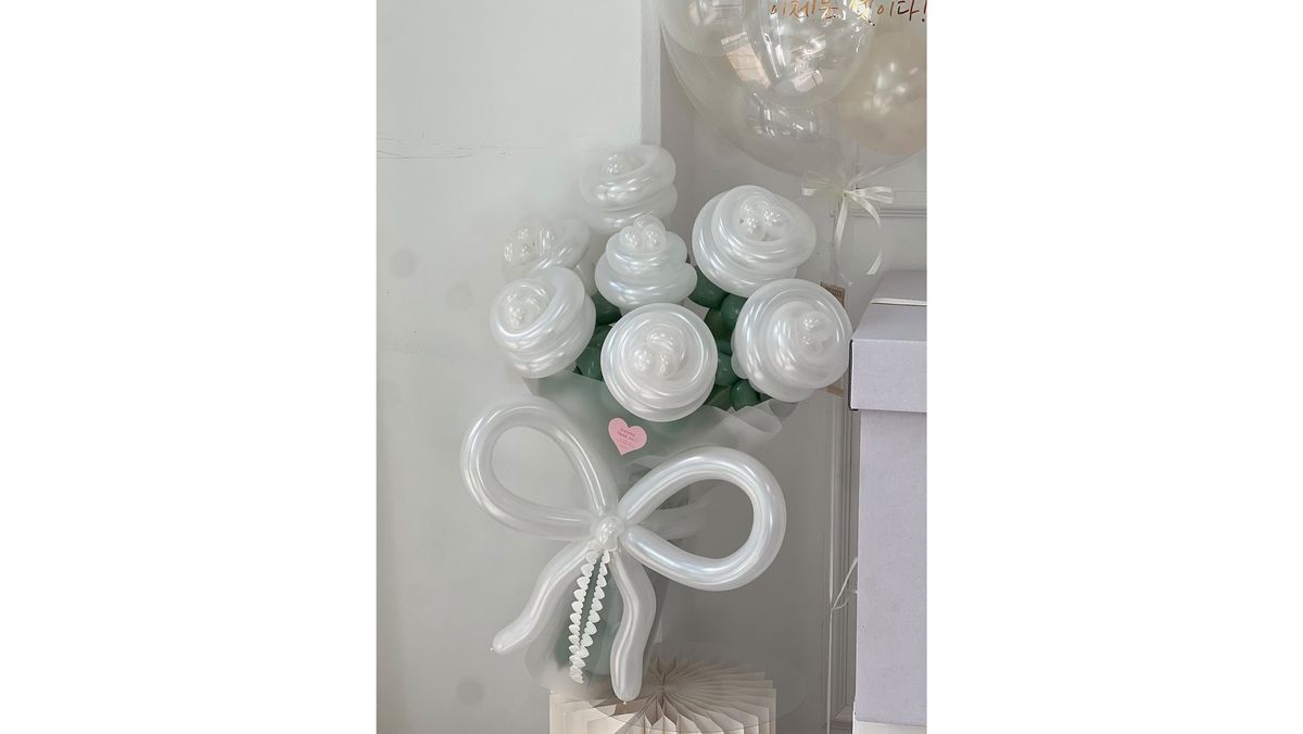 요술풍선 꽃다발 진행 사진 2
