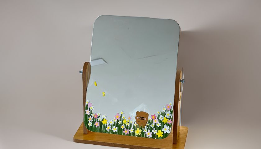 힐링 미러 아트 진행 사진 2