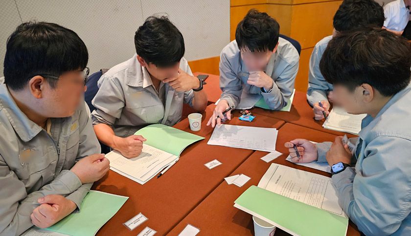 팀장급 리더십 교육 과정 진행 사진 3