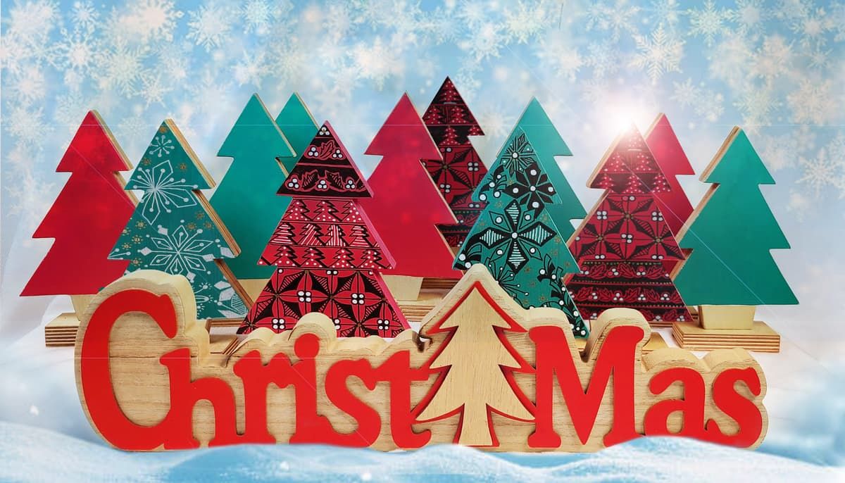 크리스마스 탱글 트리 진행 사진 2