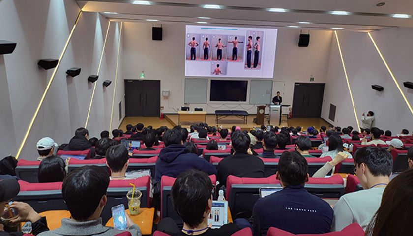 사무실 건강 클리닉 진행 사진 1
