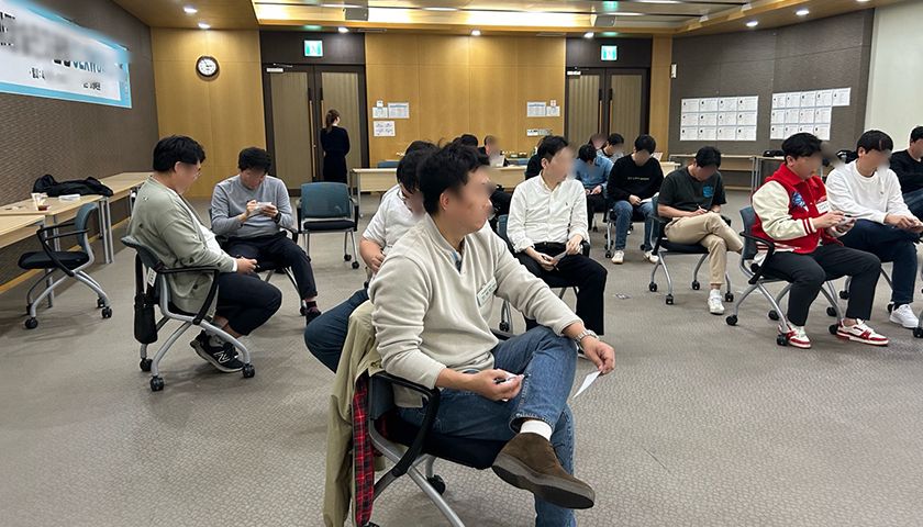 조직을 지탱하는 역할, 관리자 링커십 교육 진행 사진 5