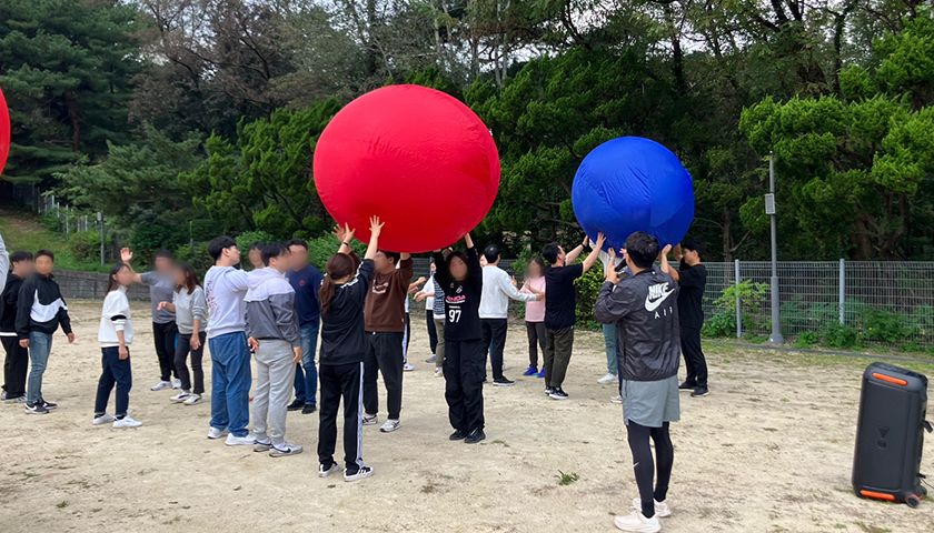 미니 체육대회 진행 사진 2