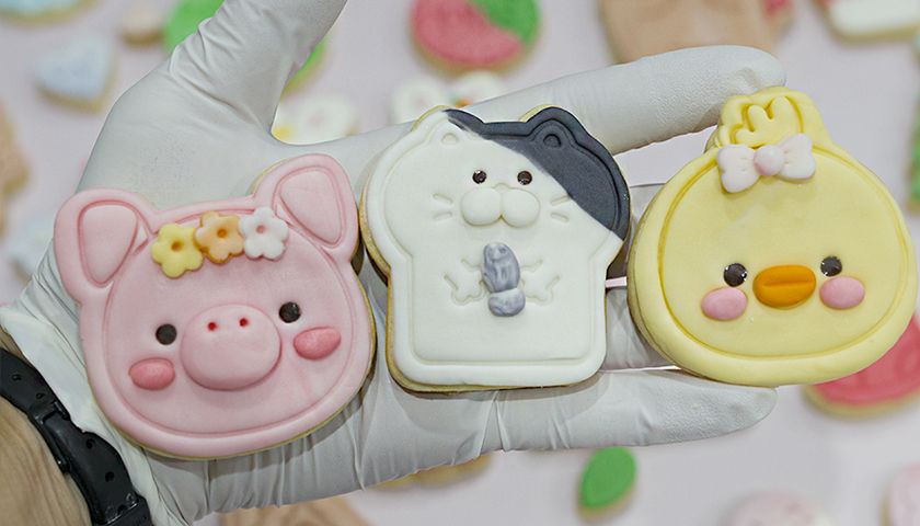 마시멜로우 폰던트 쿠키 진행 사진 2