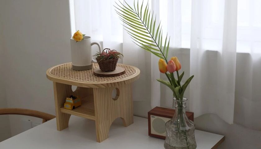 라탄 티테이블 상품 이미지 4