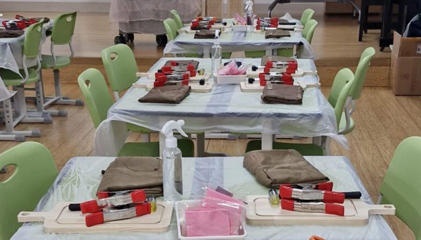 스트레스는 아웃! 망치질로 완성하는 라탄 케인 브런치 트레이 상품 이미지 6