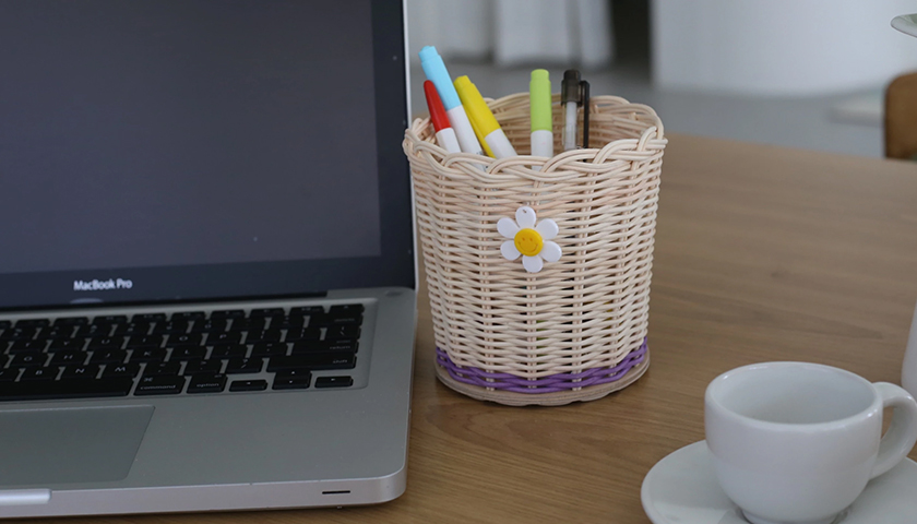 라탄 펜꽂이-image-1