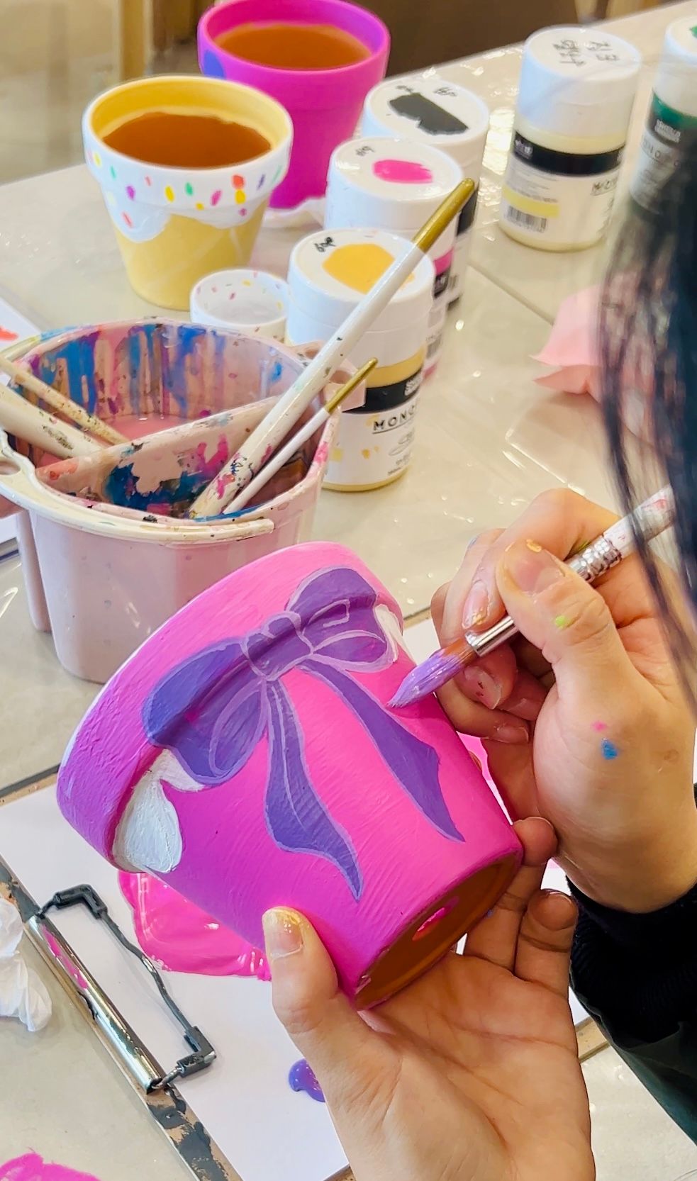 플랜트 무드 컬러 워크숍 : 나만의 컬러로 채우는 화분 페인팅 상품 이미지 6