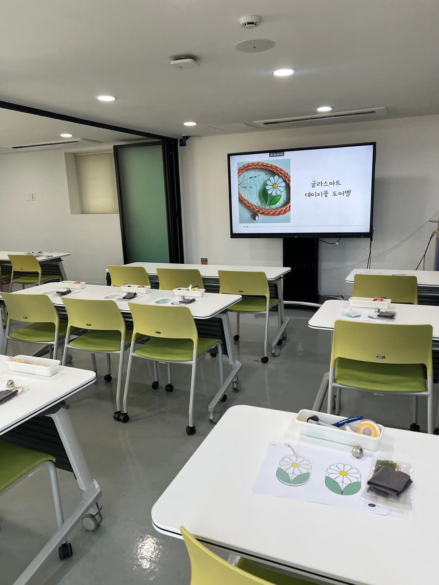 감성적인 울림, 글라스아트 도어벨 상품 이미지 4