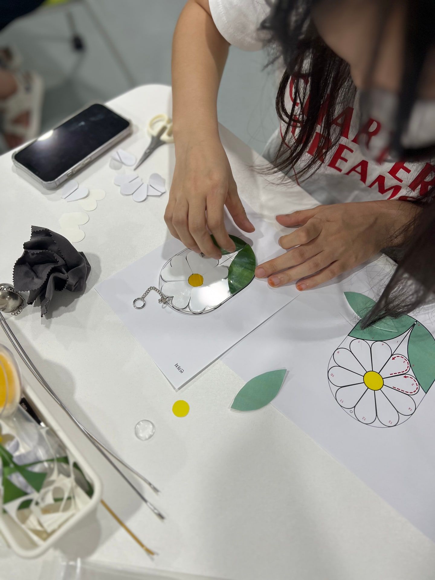 감성적인 울림, 글라스아트 도어벨 상품 이미지 5